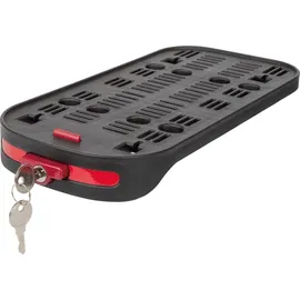 M-Wave Fahrradkoffer 17 l schwarz