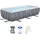 BESTWAY Steel Pro MAX Frame Pool Set 404 x 201 x 100 cm inkl. Filterpumpe