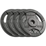 rebel electro Lastengarnitur Gusseisen Gewichtssatz 20 kg schwarz