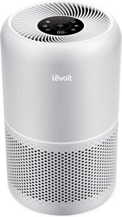 LEVOIT Luftreiniger mit HEPA-Filter gegen Allergene, Schimmel, Staub, Pollen, Gerüche und Haustierhaare, Timer, Leiser Schlafmodus