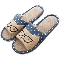 Unisex Gästepantoffeln - Plüsch Pantoffeln rutschfeste Innenbereich Cozy Slippers Flauschige Schlappen Damen Retro-Mode Filz Hausschlappen Frauen Herren Heim Hausschuhe rutschfeste Flache Slippers - 40 EU