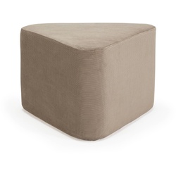 INNOVATION LIVING Hocker Triangular Cord Beige Cordufine