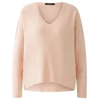 Oui Pullover Viskosemischung oversized geschnitten Uni | 36