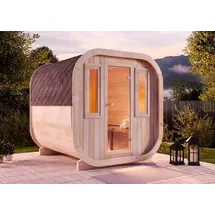 FinnTherm ScandiCube Comfort inkl. 9 kW Ofen + int. Steuerung