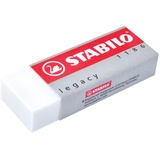 Stabilo Legacy 1186 weiß 1 Stück (S) mit Radiergummi – Radiergummis