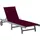 vidaXL Sonnenliege 115 x 65 x 85 cm Grau