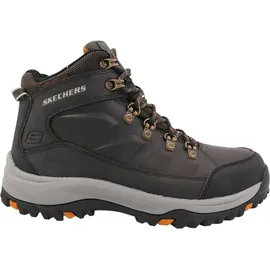 SKECHERS Relment Daggett Trekking Shoes, Chocolate Synthetic, 43 EU