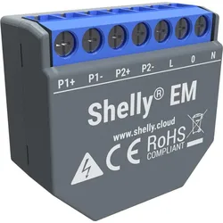Shelly EM, 2-Kanal WLAN Energiemessgerät