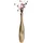 trends for living Edelste Deko-Bodenvase – Hohe Keramikvase für Pampasgras & Dekozweige - stabil, luxuriös, 50-90 cm höhe in Weiß, Schwarz, Grau, Silber und Gold (Gold, 90x14cm)