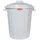 Curver 04128-Y25-41 Abfalltonne Oscar, Plastik, grau, 40 x 35 x 45 cm