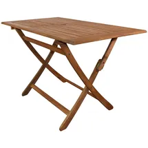 ab:stil.art.moebel Balkontisch Gartentisch 120 x 70 x 73 cm Beige