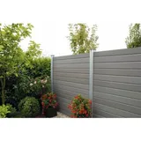 OSMO Multi-Fence 184 x 180 cm Hellgrau/Kunststoff