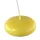 Kopschitz Kerzen Schwimmkerze Zitrone 26 x Ø 4,2 cm 8 St. gelb
