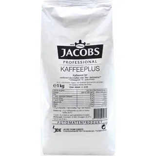 Jacobs Professional Kaffeeplus 1kg, Instant Kaffeeweißer laktosefrei