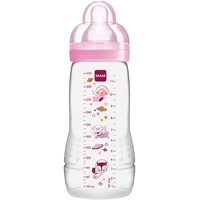 MAM Babyflasche Weithals Flasche Easy Active PP, 330 ml), rosa