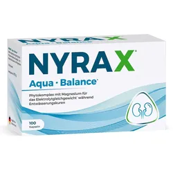 Nyrax Aqua Balance während Entwässerungs-Kuren