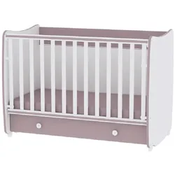 Lorelli Babybett Dream 60 x 120 cm umbaubar Schreibtisch Kinderbett Schaukelbett beige