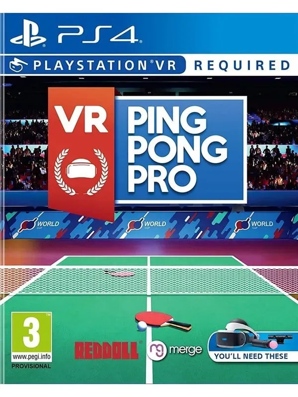 VR Ping Pong Pro (PSVR) - Sony PlayStation 4 - Sport - PEGI 3