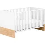 Paidi Babybett »YOLANDA«, 4-fach höhenverstellbar, mit Airwell® Comfort Federleistenrost weiß