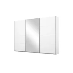 Schwebetürenschrank   Kulmbach ¦ weiß ¦ Maße (cm): B: 271 H: 210 T: 62.0