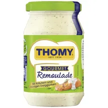 Thomy Sauce Gourmet Remoulade würzige Kräuter und Essiggurke 250 ml