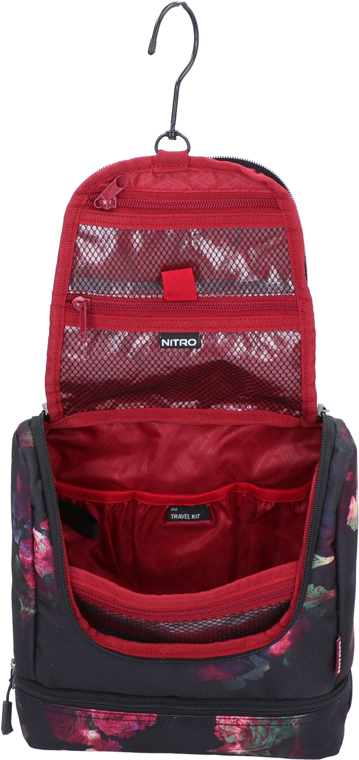 Nitro Waschbeutel Travel Kit Black Rose Bag Tasche Snowboard