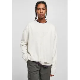 URBAN CLASSICS Eco Mix Boxy Strickjacke Light Grey M