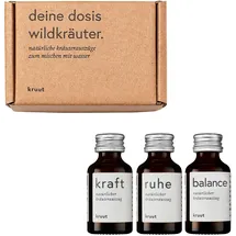 Kruut Kräuterauszug Set 3 x 15 ml