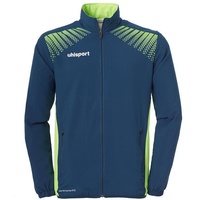 Uhlsport GOAL Präsentationsjacke petrol/flash grün M