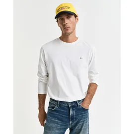 GANT REG SHIELD LS T-SHIRT beige XXL