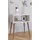 VCM Nachtschrank Singol 44,5 x 30 x 60 cm Weiß