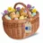 Creative Home Einkaufskorb Weidenkorb mit Henkel 36 x 26 x 31 cm naturbraun