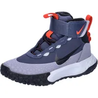 Nike Kinder Stiefel Hikeda Little Kids  Boots FV4174-400 31.5 - Thunder Blue/Blck-Cement Gr