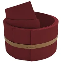 zaun|zu® Sichtschutzstreifen 255 x 9,5 cm Bordeauxrot Kunststoff 2 St.