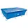 Happy People Poolabdeckung blau 245x165x20 cm