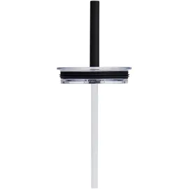 Hydro Flask – Press-In All Around Tumbler Straw Lid – Auslaufsicher & spritzfest – Passend für mehrere Becher – Spülmaschinenfest – Größe M – Clear