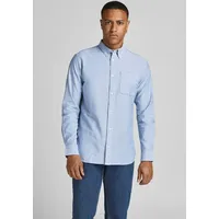 JACK & JONES Blubrook Oxford Langarmhemd Cashmere Blue / Slim Fit S