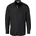 Businesshemd Five body fit Herren Gr 40 Normaler Arm schwarz 97 Baumwolle 3 Elastolefin Hemden