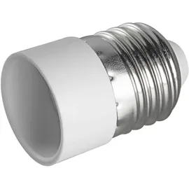 Heitronic Lampensockeladapter Kunststoff, E27 auf E14 max. 60W