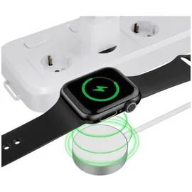 TECH-PROTECT Ultraboost magnetisches Ladekabel Typ-C 120 Cm Apple Watch Weiss – Weiß
