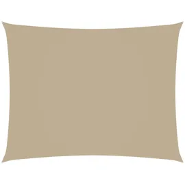 vidaXL Sonnensegel Rechteckig 3,5 x 4,5 m Beige