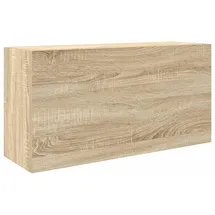 vidaXL Bad-Wandschrank Sonoma-Eiche 80x25x40 cm Holzwerkstoff
