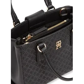 Tommy Hilfiger TH Daily Mini Tote Mono Schultertasche Kunstleder Black