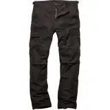 Vintage Industries BDU Cargohose Schwarz S