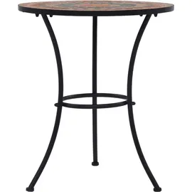 vidaXL Bistroset 3-tlg. orange/grau