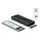 DeLock Externes Gehäuse M.2 NVMe PCIe SSD USB 10 Gbps (USB 3.1) USB Type-CTM Bu. (Externes Laufwerksgehäuse)