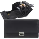 esquire optical solutions Esquire Kellnerbörse Leder Unisex schwarz