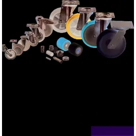 BS Rollen Appar.-Rad, Raddurchmesser 82 C40.82, rot 700kg