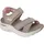 SKECHERS Arch Fit 2.0 Sandal Feelin' Bright Flat, Taupe, 40 EU