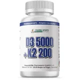 Vitamin D3 + K2 Depot - 240 Tabletten mit 5000 I.E + Vitamin K2 200 mcg pro EINER Tablette - 99,5+% All-Trans